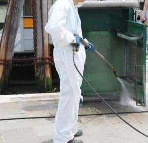 Pressure Washing in Disinfection