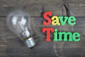 save time