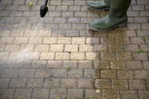 stain on driveway