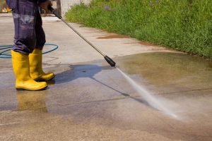 Oil Spots, Line Marking and Drains in Car Parks